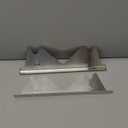 Stainless Steel Stove Gap Covers,Stove Gap Filler, Range Trim Kit, Stove Gap Guards, Heat Resistant and Easy to Clean, Easy retractable Length 13.8" to 27.5", Width 0.79",Silver(2PCS)