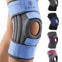 ABYON Knee Brace for Women & Men Meniscus Tear, ACL, Arthritis, Knee Support with Triple Side Stabilizers and Adjustable 360° Wraparound Strap for Maximum Knee Pain Support and Fast Recovery, M