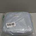 Portable Travel Makeup Bag with Mirror and Light - 3 Colors,Adjustable Brightness Spacious Cosmetic Organizer,Mermaid Shine Blue