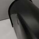 Saillong Galvanized Steel Black Post Mount Mailbox - 5 Sets Reflective Mailbox Number Stickers