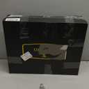 Luxorro Full-Grain Leather Briefcase for Men - Laptop Bag with Leather Computer Compartment (17-inch, Black)