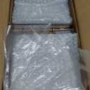 STORi Audrey Stackable Clear Bin Plastic Organizer Drawers | 2 Piece Set | Organize Cosmetics and Beauty Supplies on a Vanity | Made in USA (4.5" and 6.75" Tall Set)