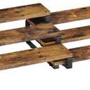 Spice Rack Organizer for Cabinet, 3 Tier Wooden Display Riser Stand, Rustic Cologne Stand for Men, Tiered Perfume Holder, Display Shelf for Candles (Set of 2)