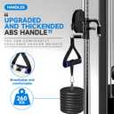 Twister Arm Trainer, Adjustable Chest Workout Equipment 40-130lb, Arm Trainer with 4 Spring, Chest Exerciser for Men, Detachable Power Bar Fitness Machine for Chest Clip Muscle