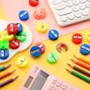 Kisston 2000 Pack Pencil Sharpeners Bulk Sharpener Round Handheld Sharpener Small Portable Colored Manual Pencil Assorted Colored Pencil Sharpener for Kids Adults Office School Supplies