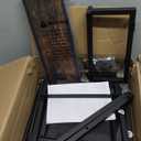 Kitstorack Shoe Rack, 5 Tier Shoe Organizer for 12-16 Pairs of Shoes, with 2 Drawers, 3 Fabric Shelves and Wooden Top, Shoe Rack for Closet Entryway, Rustic Brown