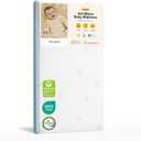 MAMAZING Aerobase Baby Crib and Toddler Mattress 52" L x 28" W, 2-Stage Breathable Mattress, Non-Toxic, Waterproof Liner, Machine-Washable Cover, Fits Standard Baby Crib & Toddler Bed