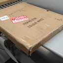 HAISIWLKJ Folding Table 6 FT Lightweight Camping Table Portable Plastic Rectangular Outdoor Dining Table Steel Legs Fold-in-Half with Carrying Handle for Indoor, Picnic, Party, Wedding, Events (White)