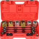 26pcs Universal Press and Pull Sleeve Kit Bushes Bearings Kit Bushing Installation and Removal Tool Set