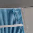 BOSCH 6090C HEPA Cabin Air Filter - Compatible with Select Ram 1500, 1500 Classic, 2500, 3500, 4500, 5500 Trucks (7.9" x 8.7" x 1.1")