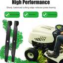42 Inch Mower Blades for Craftsman LT1000 LT2000 T110 YT3000 138971 532138971 Poulan Pro 42" Deck Riding Mower Lawn Tractor PP19A42 Husqvarna YTH18542 (5 Point Star)