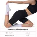 2 x COOLMATE Pilates Socks with Grips for Women, Yoga Socks, Crew Non Slip Women for Barre, Pilates Gifts for Women
