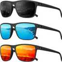 Polarized Sunglasses Men, Mens Sunglasses Polarized UV protection Lightweight Sun Glasses for Driving Fishing Golf