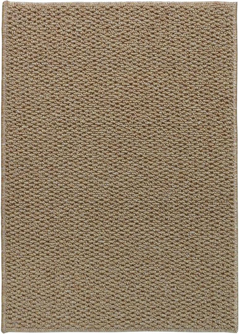 5x7 Area Rugs - Rug for Living Room, Washable Area Rugs 5x7 for Bedroom, Non-Slip Carpet for Dorm Room (Brown)