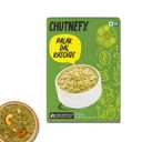 Chutnefy Palak Dal Khichdi (Loaded with Spinach, Ghee and Nuts) | 1.8oz (Dry) | Serves 1 - 2 (Add Hot Water to Make 7.8 oz) | Ready to Eat Instant Meal | No Cooking Needed | No Artificial Ingredients (EXP 09/01/26)