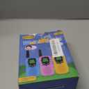 Walkie Talkies for Kids Games Outdoor Toys for 3-12 Year Old Boys Girls, 3 Miles Range Walkie Talkie as Easter Basket Stuffers, 4 Year Old Girl Birthday Gifts for 3 4 5 6 7 8 9 Year Old Boy Girl Gift (Blue&Pink&Yellow)