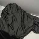 Table Skirts for Rectangle Tables 8ft - 2PCS Black Table Covers for 6 Foot Tables, Wrinkle Resistant Ruffles Elastic Table Cover and Table Skirt for Banquets/Weddings/Parties