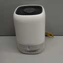 Air Purifiers for Home with H13 True HEPA Filter Up to 1076 Ft for Pet Hair, Odors, Pollen, Smoke, Compact Air Cleaner with 3 Speeds, Timer, Aroma Quiet 360Intake Filter, White