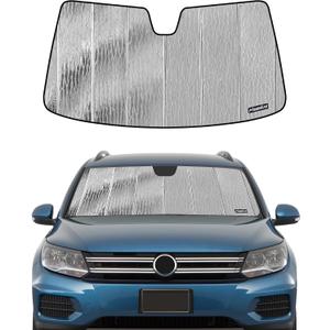 Pigenius Windshield Sun Shade for Volkswagen Tiguan 2009-2017, Tiguan Limited 2018 Front Window Sunshade - AstraGuard