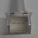 4 Inch Dryer Vent Cover Outside Hooded Wall Vent with Screen and Damper, Exhaust Vent Wall Mount Exterior Wall Vents Cover Cap for Dryer Ventilation &Outdoor Air Exhaust, Galvanized Steel, White