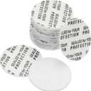 PATIKIL 20mm/0.79" Foam Lid Liner, 100Pack PS Foam Resistant Tamper Pressure Sensitive Seal for Bottle Cap Liners Seals