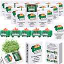 Realspring 36 Sets Dumpster Ornament Desk Accessories Emotional Resin Dumpster with Card Funny Employee Appreciation Gifts for Christmas Emergency Nurse Team Teacher Staff Coworkers (Classic)