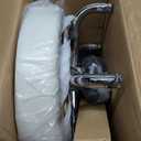 KKTONER PU Leather Round Rolling Stool with Foot Rest Swivel Height Adjustment Spa Drafting Salon Tattoo Work Office Massage Stools Task Chair White Small (White)