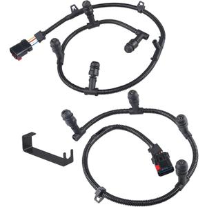 Compatible with Powerstroke 6.0 Glow Plug Harness Ford F250 F350 F450 Super Duty 2004 2005 2006 2007 2008 2009 2010, Glow Plug Harness Kit, Includes Left Right Harness, Removal Tool - 3 PCS