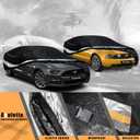 Ford Car Cover Custom Fit for Ford Mustang, Waterproof Car Cover for Automobiles All Weather, Lightweight Full Exterior Cover Outdoor Sun Rain Dust Snow Wind Protection.