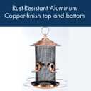 Woodlink WLCBN Copper Finish Nyjer Feeder