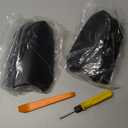 HIGH FLYING for Toyota Camry 2018-2024 Car LED Side Mirrors Sequential Dynamic Turn Signal Lights Indicator Set of a Pair Smoked Black Type A (Only Fit No Turn Signal Lights)