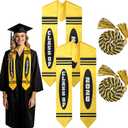 4Pcs Teacher Graduation and Honor Cord Set Class of 2026 Graduation Sash & Honor Cord Unisex for College Graduate Gift