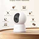 ARENTI 5G Indoor Security Camera, 4MP Pet Camera with Speaker for Dog/Cat, Baby Monitor with Phone App, Dual-Band WiFi, Auto Tracking, Super Night Vision, 2-Way Talk, Cloud & SD Card Storage(P2Q) (BEIGE)