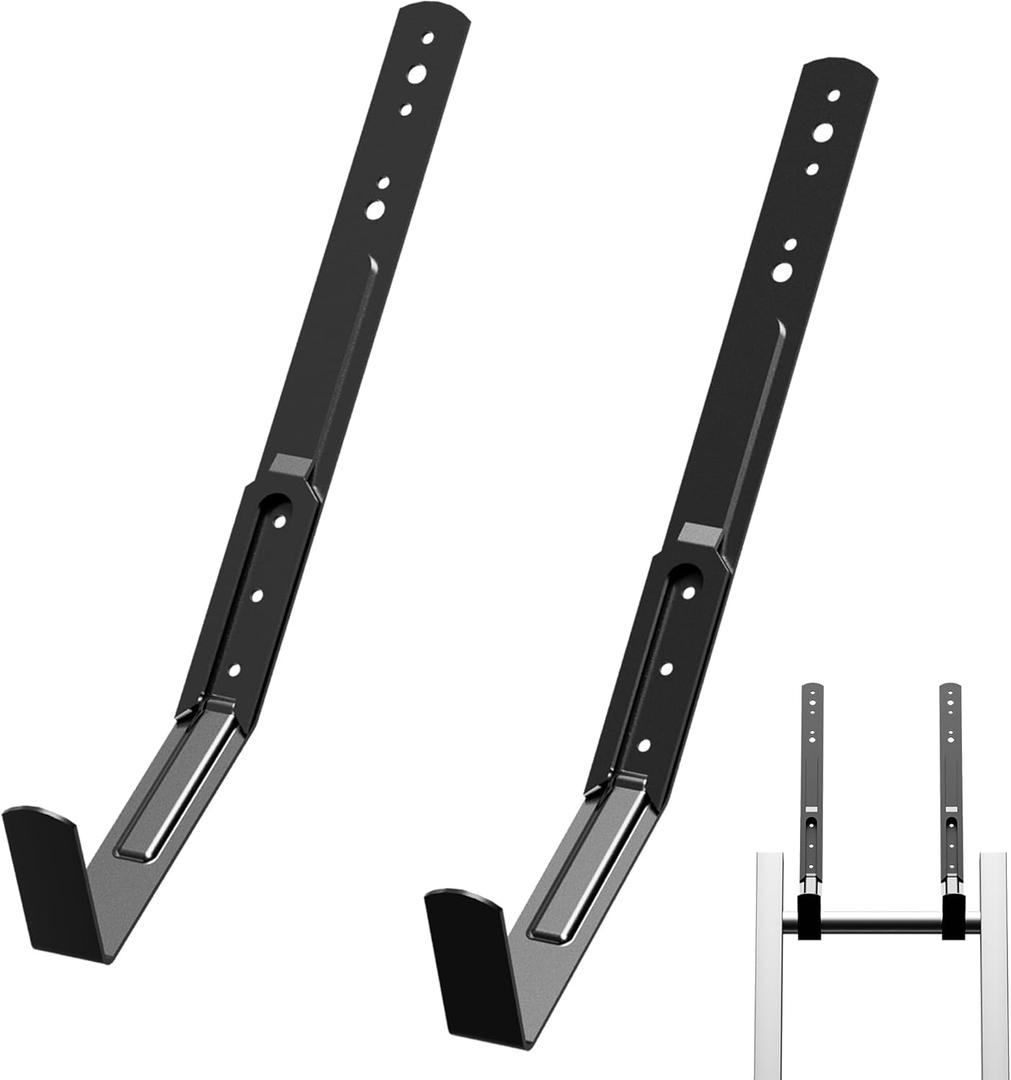 Ladder Roof Hook, Heavy Duty Steel Ladder Stabilizer, Roof Ridge Extension, Fast & Easy to Access Steep Roofs
