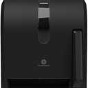 Georgia-Pacific Push Paddle Roll Paper Towel Dispenser by GP PRO, 54338A, Black