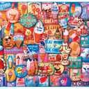 MasterPieces - 1000 Piece Jigsaw Puzzle, Ice Cream Treats, Fun for Adults, Family, Kids, Non-Glare Finish, 19.25" x 26.75"
