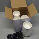 Paper Ice Cream Cups 9oz Colored Disposable Dessert Bowls for Hot or Cold Food Party Cups for Birthday Baby Shower Easter Party Supplies(Woodland Color,60 Pcs)