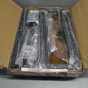 Furologee 5-Tier Ladder Shelf, Ladder Bookshelf with Removable Drawer, Rustic Bookcase Storage Rack Organizer, Wood Metal Freestanding Storage Shelf for Living Room, Home Office, Bedroom, Balcony