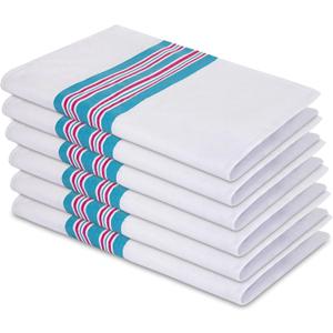Elaine Karen 6 Pack Flannel Unisex Hospital Receiving Blankets - 100% Cotton, for Girl or boy, Newborn Swaddle Wrap Baby Blanket Throw, Soft, Warm, Cozy, Infant for Crib, Stroller, 30x40