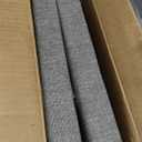 2-Step Wide Dog Stairs with Storage 11" H, Non-Slip Sturdy Pet Steps for Couch Chair, Dog Steps for Small/Medium Old Dogs, Cats, Rabbits Up to 150lbs, Foldable Cat Puppy Stairs for Car, Grey