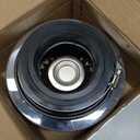 HIFROM 8161 Universal Clamp-On Air Filter Black Small Round Reverse Tapered fit 3 inch, 3 1/2 inch and 4 inch tubes