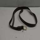 JASGOOD Women Leather Belt for Jeans Pants Gold Buckle Lady Casual Dress Waist Belt (Fit waist size 51"-54")