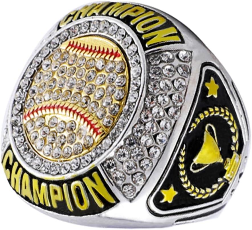 Baseball Championship Ring Trophy Award Gift Tournament Champions or Finalists Champion Ring (8)