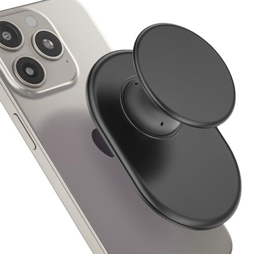POPSOCKETS Magnetic Phone Grip Holder for Magsafe Phone Grips, Magnetic Expandable Collapsible Phone Grip Stand Holder with Kickstand for Magsafe Stand Compatible with iPhone 17 16 15 14 13 Series, Black