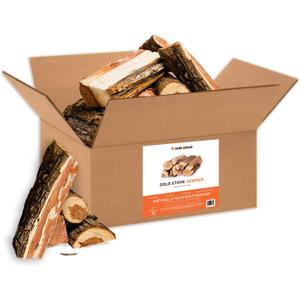 Solo Stove Juniper Firewood for Outdoor Wood Burning Fire Pits and Backyard Fire Pits 100% Natural Juniper Aromatic Firewood Kiln-Dried 6-8 Logs (.5 cu ft)