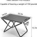 Outdoor Tactical Table Multifunctional Folding Table Camping Lightweight Small Tea Table Picnic Camping