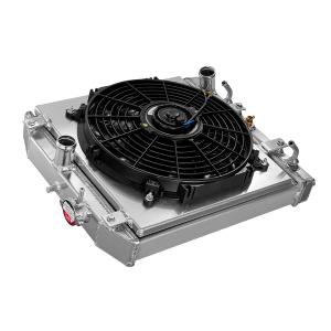SPELAB Aluminum Radiator Replaces OEM: ‎AD-RA+FS-HC92-42-AT-2
Compatible with Acura Integra 1994-2001 1.8L L4, Compatible with Honda Civic 1992-2000 Civic del Sol 1993-1997 1.5L 1.6L 1.8L