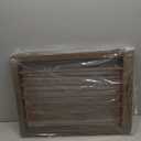 Free Standing Dog Gate Indoor, Foldable Dog Gate for Doorways Stairs, 3-Panel, 24"Tall