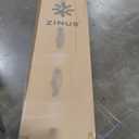 Zinus 12 Inch Queen Green Tea Memory Foam Mattress [New Version], Fiberglass Free, Medium Firm Feel, Zoned Pressure Relief, Certified Safe Foams & Fabric, Mattress in A Box (White)