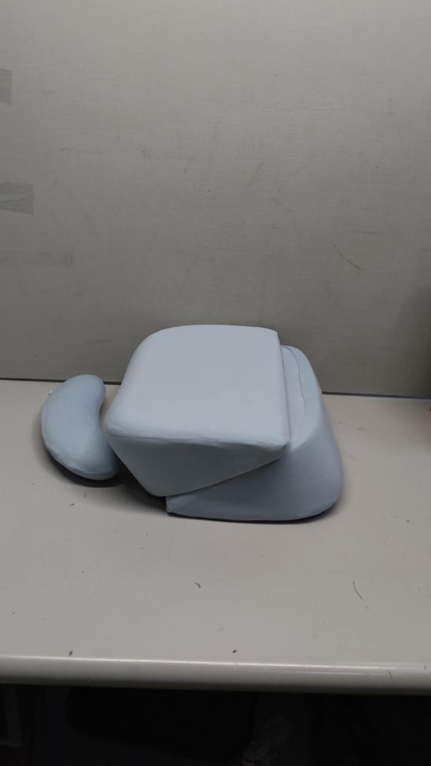 Memory Foam Seat 16"L X10"W X4"H & Neck Cushion 12"x 4"